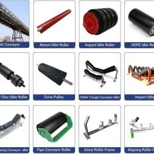Conveyor Drum Pulleys & Rollers